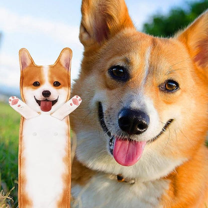 AGRIMONY Funny Corgi Dog Hand Towels for Kitchen Bathroom - Dog Mom Dad Gifts for Women Men Teens Kids-Easter Mothers Fathers Days Valentines Housewarming Birthday Gifts for Corgi Lovers