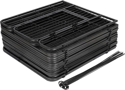 ZENY Dog Playpen Outdoor, Indoor Pet Pen, 16 Panels Dog Fence for Small/Medium Dogs, 32 Inch Heavy Duty Pet Exercise Pen for Rabbit/Puppy/Small Animals Portable Playpen for Yard, RV, Camping