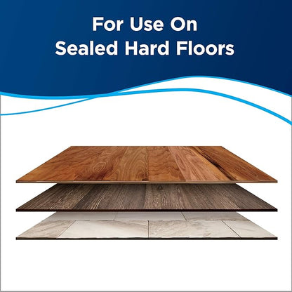 Bissell Hard Floor Sanitize Formula,25041,64 Fl Oz CrossWave & Spinwave,Use on Sealed Hard Floors,Orange Bloosom,(Pack of 2)