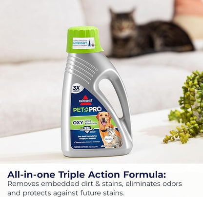 Bissell 1990 Pro Pet Urine Eliminator Upright Deep Cleaner Formula