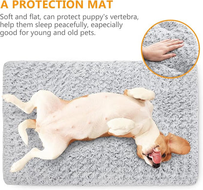 MIXJOY Dog Bed Kennel Pad Washable Anti-Slip Crate Mat for Extra Large Dogs and Cats (42-inch)