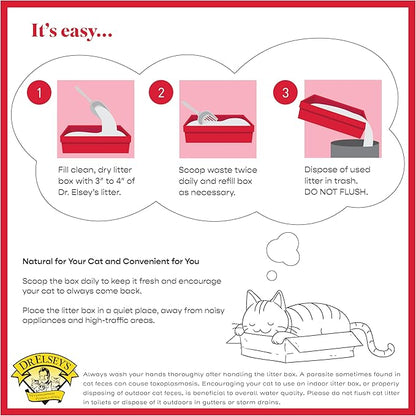 Dr. Elsey's® Cat Attract® Clumping Clay Cat Litter 18-lb. Bag