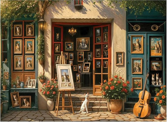 Anatolian Puzzle -Cat Gallery, 1000 Piece Puzzle, #1200