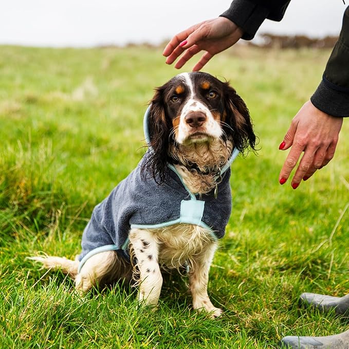 Henry Wag Microfibre Dog Drying Coat 45cm