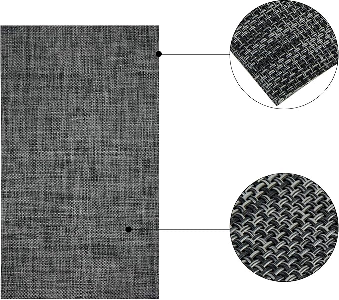 Kitchen Rugs Home Doormats 17X29X0.12 Inch Pet Mats Non Slip Waterproof Easy Cleaning Stain Resistant Rolled Packed