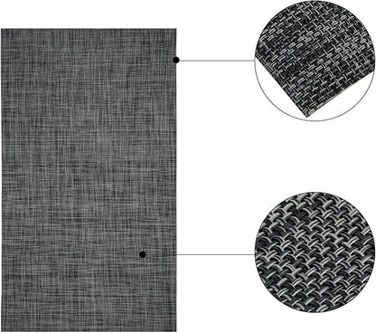 Kitchen Rugs Home Doormats 17X29X0.12 Inch Pet Mats Non Slip Waterproof Easy Cleaning Stain Resistant Rolled Packed