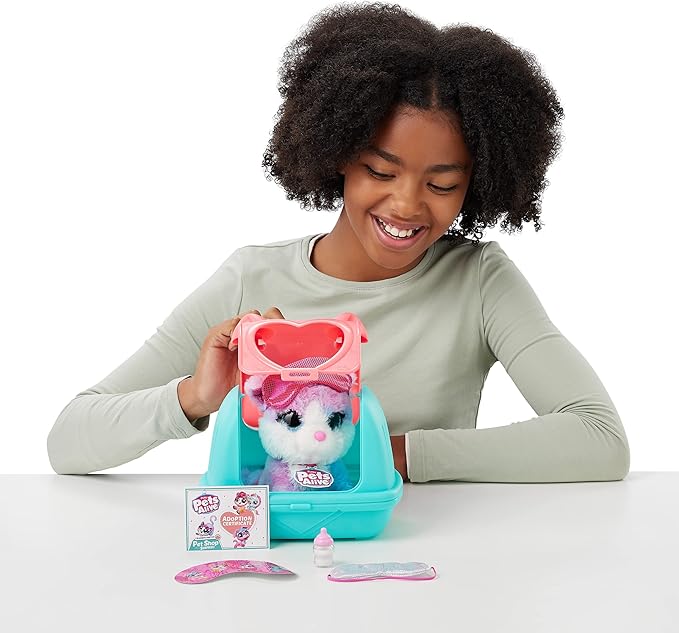 Pets Alive Pet Shop Surprise Toys by ZURU - Interactive Toys with Electronic 'Speak & Repeat', Animal Playset Puppy Gifts for Girls and Kids (Series 2)