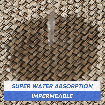 Artoid Mode Washable Non Slip Kitchen Rugs and Mats Set of 3, Rubber Backing Absorbent Kitchen Mats for Floor Front of Sink - 24"x36"+24"x60"+24"x72"