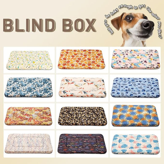 Magic Dog Medium Crate Bed & Pad, Super Soft Pancake Style, Machine Washable, 28-Inch