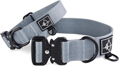 Made to ROAM Premium Dog Collar - Adjustable Heavy Duty Nylon Collar with Quick-Release Metal Buckle (Virginia Mountains, Classic Size 1)