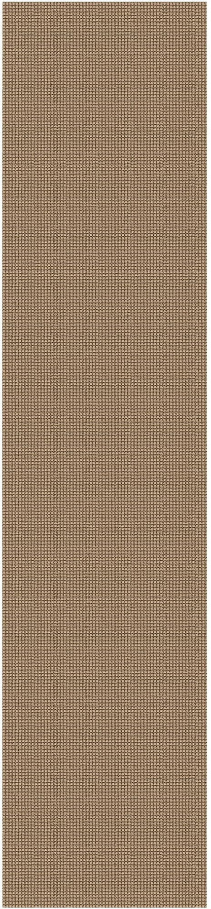 KOZYFLY Extra Long Runners for Hallways 2.6x18 ft Washable Kitchen Runner Non Slip Rubber Backed Hallway Rug Cotton Entryway Runner Rug Floor Carpet for Indoor Hall, Kitchen, Stair, Tan/Orange/Brown
