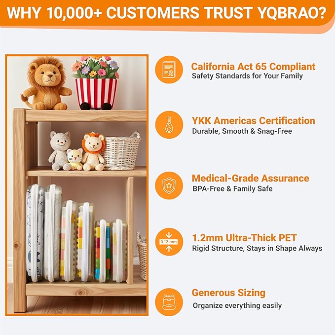 Hard Sided Clear Zipper Case for Storage- Professional-Grade Plastic Clear Zipper Pencil Case,Toy Storage Bins, Toiletry Pouch, Travel Organizer, Cosmetic Bag（White,3 Pack, LMS）