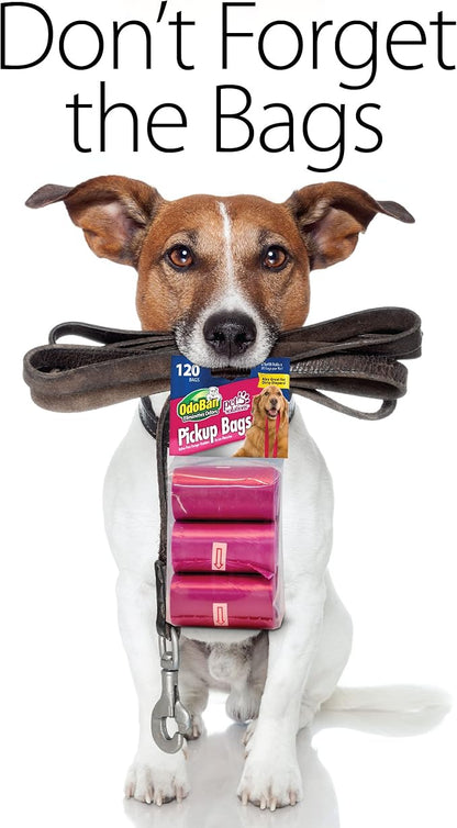 OdoBan Pet Waste Pickup Bags, 120 Count