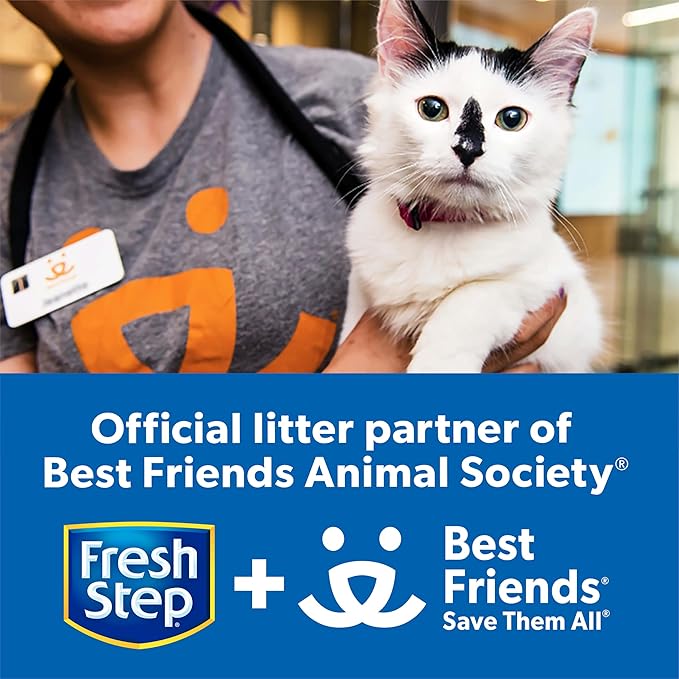 Fresh Step Extreme Clumping Litter with Febreze Freshness,Mountain Spring Scent Clumping Cat Litter with Guaranteed Odor Control,14 lb. Box,(Pack of 2)