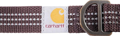 Carhartt Nylon Webbing Dog Collar, Fully Adjustable W/Durable Side Release Buckle, Deep Wine, Large