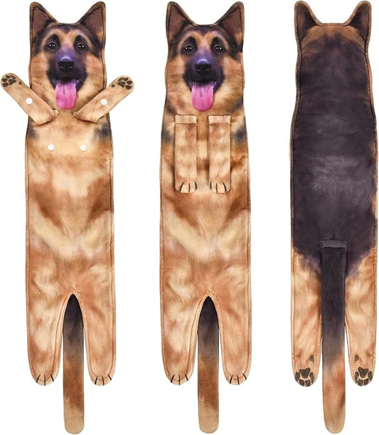 AGRIMONY Funny German Shepherd Dog Hand Towels for Kitchen Bathroom - Dog Mom Dad Gifts for Women Men Teens Kids-Easter Mothers Fathers Valentines Day Housewarming Gifts for Animal Lovers