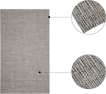 Kitchen Rugs Home Doormats 17X29X0.12 Inch Pet Mats Non Slip Waterproof Easy Cleaning Stain Resistant Rolled Packed
