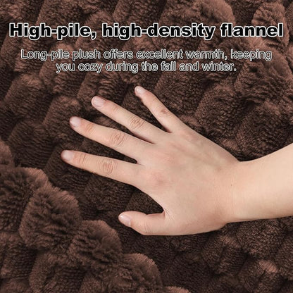Dog Bed Crate Mat, Soft Durable Washable Anti-Slip Kennel Pad for Dogs & Cats, Reversible (Dark Brown, M(30"*20"*1.5"))