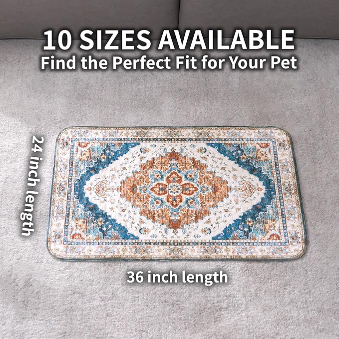 Washable Pee Pads for Dogs, Reusable Puppy Potty Training Pads, Ultra-Absorbent Thick Waterproof Leak-Proof Non-Slip Pads & Mat for Crate, Playpen, Floor, Whelping & Housebreaking , 2 Pack 24"x36"