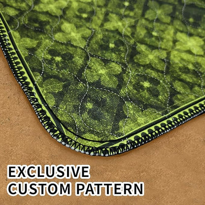 Dog Pee Pads Training Pads Upgrade Triple Thickness All-Purpose Super Absorbent & Leak-Proof, Quick Dry and Leak-Proof and Odor Control (Green/Multi, 36" x36"x2PCS)