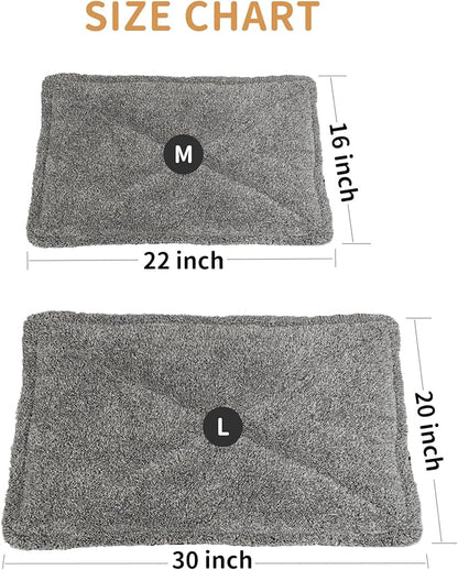 Self-Warming Cat Bed Pad, Self-Heating Cat Bed Mat Thermal Blanket for Indoor Cats & Small Dogs,30x20 inches