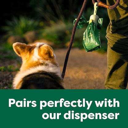 Earth Rated Poop Bags for Dogs Guaranteed Leak Proof and Extra Thick Waste Bag Refill Rolls, Lavender Scented, 120 Bags
