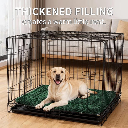 Dog Bed Mat - Comfortable Kennel Pad, Multi-Purpose Crate Bed & Mats for Dogs & Cats – Soft Crate Mat for Dog & Cat