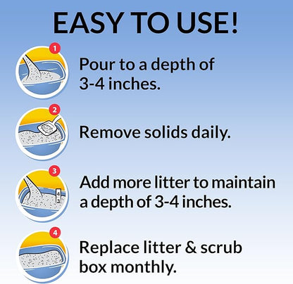 Purina Tidy Cats Light Weight, Low Dust, Clumping Cat Litter, LightWeight Glade Clear Springs Multi Cat Litter - 6 lb. Jug