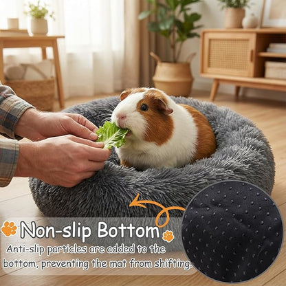 Guinea Pig Beds, Small Animal Bedding, Cozy Bed Mat, Thickened and Warm Winter Guinea Pig Beds for Dwarf Rabbits, Chinchillas, Hamsters, Hedgehogs, Ferrets Dark Grey