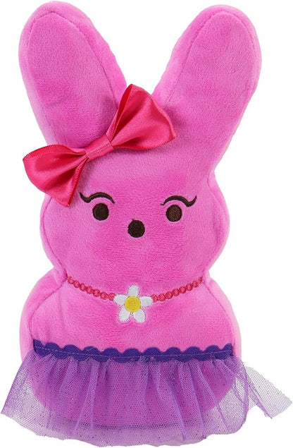 Animal Adventure | 9" Dressed Up Peeps Plush - Bow & Skirt | Easter Basket Stuffed Animals for Kids | Cute & Huggable Ultra Soft Plushie Stuffers Toy Buddy | Collectable Gifts | Aged 3+