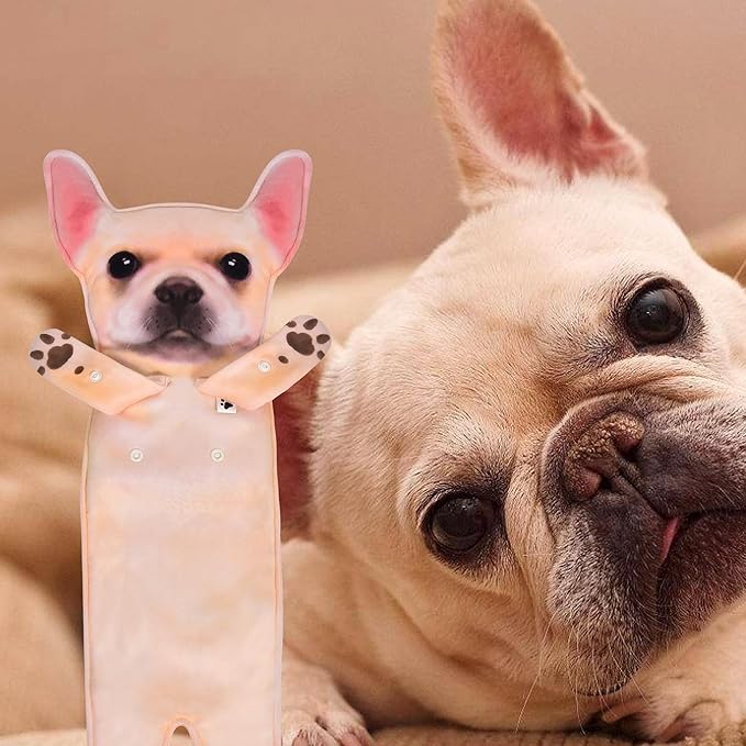 French Bulldog Funny Dog Hand Towels for Kitchen Bathroom - Dog Mom Dad Gifts for Women Dad Teens Kids-Unique Easter Mothers Fathers Days Valentines Housewarming Birthday Gifts for Animals Lovers