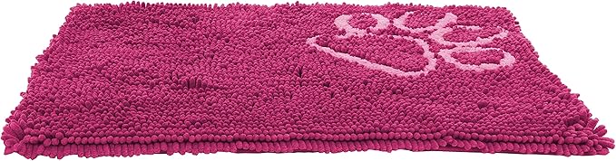 Pet Life ® 'Fuzzy' Quick-Drying Microfiber Anti-Skid and Machine Washable Dog Mat Pet Bed