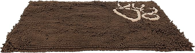 Pet Life ® 'Fuzzy' Quick-Drying Microfiber Anti-Skid and Machine Washable Dog Mat Pet Bed