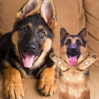 AGRIMONY Funny German Shepherd Dog Hand Towels for Kitchen Bathroom - Dog Mom Dad Gifts for Women Men Teens Kids-Easter Mothers Fathers Valentines Day Housewarming Gifts for Animal Lovers