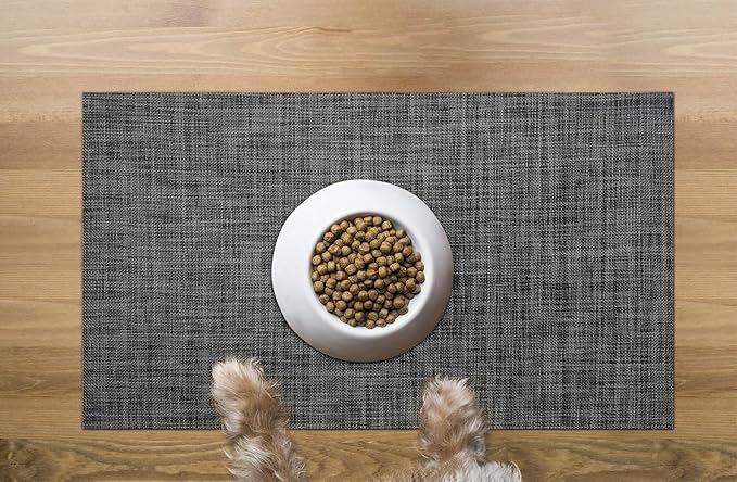 Kitchen Rugs Home Doormats 17X29X0.12 Inch Pet Mats Non Slip Waterproof Easy Cleaning Stain Resistant Rolled Packed