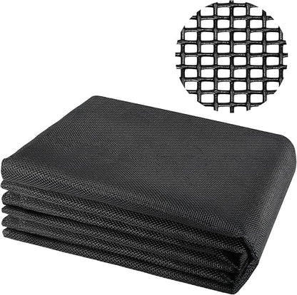 Pet Proof Door Window Screen Replacement - 48'' x 8.3' Thickened and Durable Vinyl Coated Polyester Pet Resistant Mesh, Cat Dog Protector Screen for Sliding Door Patio Porch