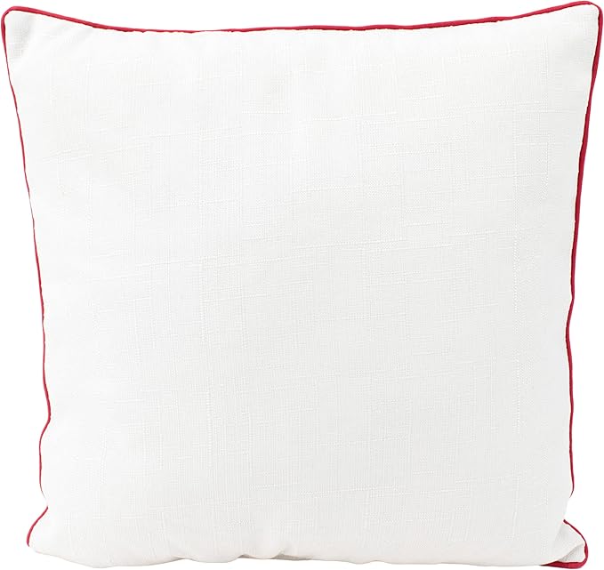 DanDee Rudolph The Red-Nosed Reindeer | 14" Officially Licensed & Collectible Decorative Pillow | Rudolph, White