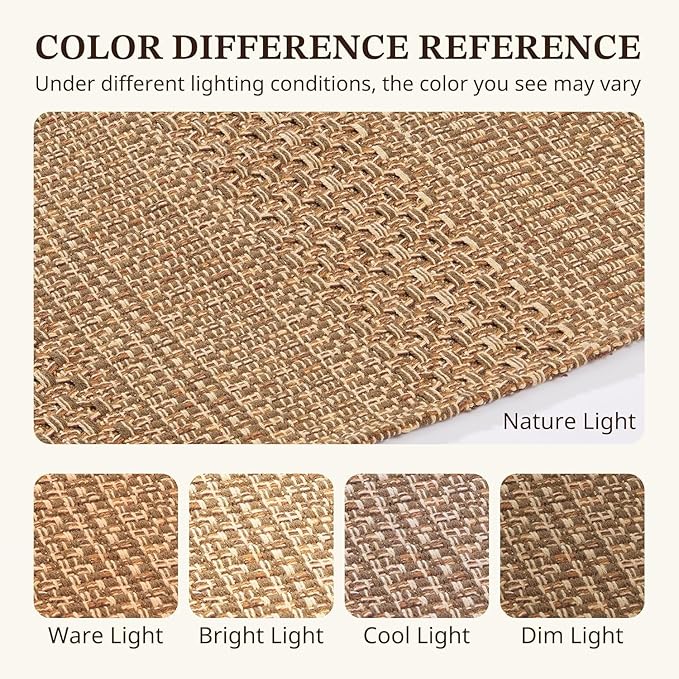 20"x59" Kitchen Mats for Floor, Machine Washable Mats, Woven Kitchen Rugs, Boho Style, Non Slip, Runner Rugs for Kitchen, Non-Slip, Durable, Easy Clean, Everyday Use