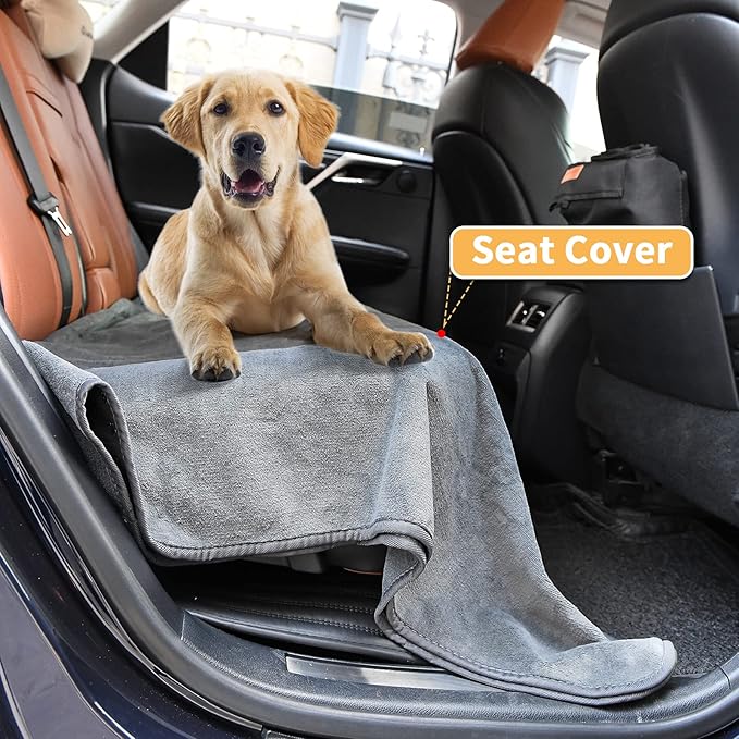 Washable Dog Pee Pads 36x48 2Pack Reusable Whelping Pads, Absorb Dog Mats Non-Slip Puppy Training Pads for Whelping, Potty, Training, Playpen, Crate