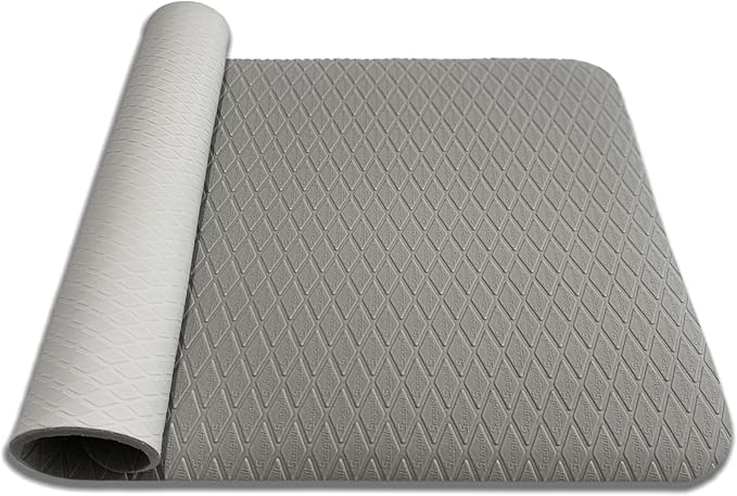Seagull Multipurpose Foam Rubber Pet Grooming Table Mat 16 x 24 Inch Dog Grooming Mat for Table Cat Grooming Mat Dog Bath Mat Pet Vet Mat Non Slip Soft Waterproof Light Grey