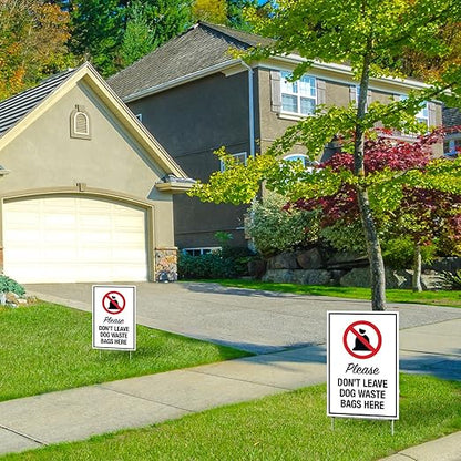 No Pets Allowed in Athletic Field Areas Double Sided 9x12 Inches, Corrugated Plastic with Metal H Stake, Made in USA