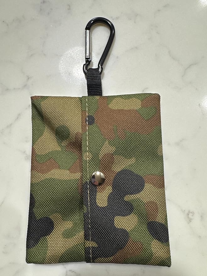 Funny Novelty Dog Waste Bag Dispenser - Oh Shit (Camo)