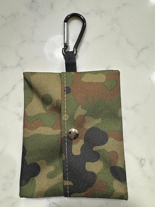 Funny Novelty Dog Waste Bag Dispenser - Oh Shit (Camo)