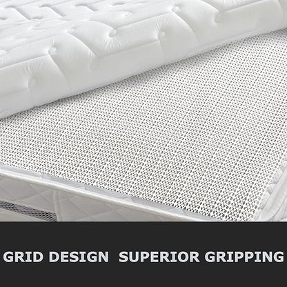 Non Slip Rug Pad Grippers - 5x6.5 Ft for Hardwood Floors, Mattress Slide Stopper Thick Carpet Pads Gripper for Tile Floors,Rug Grip for Area Rug,Sofa,Bed,Chair,Cushion Keep Your Rugs Safe and in Place