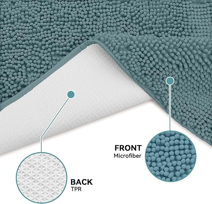 Bcoimo Super Absorbent Dog Door Mat, 36"*24" Anti Slip Mat for Muddy Paws, Pet Rugs for Dirty Paws Washable That Absorbs Moisture and Dirt, for Dog Cage and Pet Resting Carpet