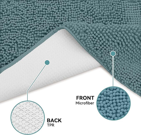 Bcoimo Super Absorbent Dog Door Mat, 36"*24" Anti Slip Mat for Muddy Paws, Pet Rugs for Dirty Paws Washable That Absorbs Moisture and Dirt, for Dog Cage and Pet Resting Carpet