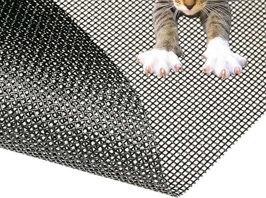Tooltriz Pet Proof Window Screen Replacement, 60“ x 100” Upgraded Thicken Charcoal Fiberglass Mesh for Sliding Pet Screen Door Repair Kit - Screen Door Protector for Dogs Patio Screen mesh
