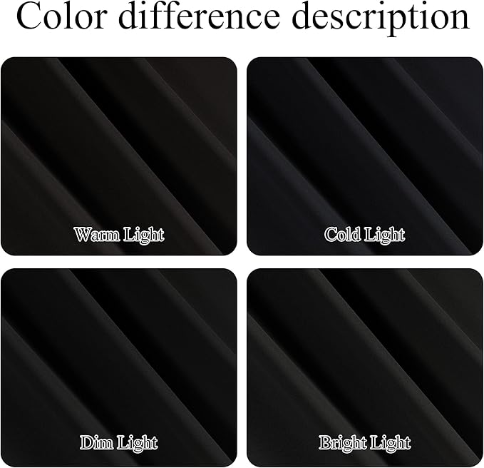 NICETOWN Black Sheer Curtains 84 inches Long 2 Panels for Living Room, 52" Wide Grommet Window Drapes for Nursery- Home Decoration Light Filtering Elegant Window Treatment