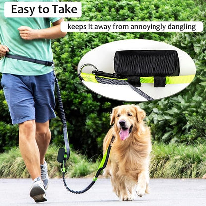 (2 Pack) Dog Poop Bag Holder, Poop Bag Holders for Leashes, CAKOVANO Doggie Waste Bag Dispenser Small Doggy Poop Bag Zipper Pouch with Carabiner Clip with 80 Pet Trash Bags, Black
