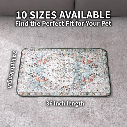 Washable Pee Pads for Dogs, Reusable Puppy Potty Training Pads, Ultra-Absorbent Thick Waterproof Leak-Proof Non-Slip Pads & Mat for Crate, Playpen, Floor, Whelping & Housebreaking , 2 Pack 24"x36"